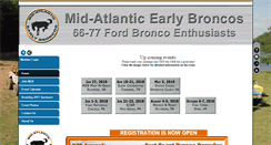 Desktop Screenshot of earlybroncos.com